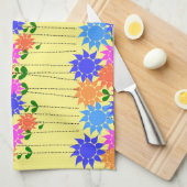 Nuns 50th Jubilee Floral Towel Theedoek (Quarter Fold)