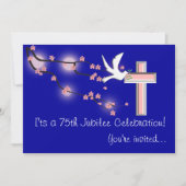 Nuns 75th Jubilee Celebration Invitations Kaart (Voorkant)
