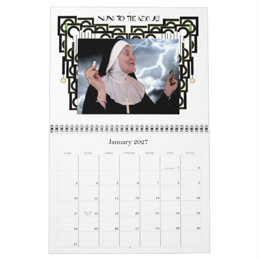 Nuns aan de RESCUE. Agenda (vanaf maart) Kalender (Jan 2027)