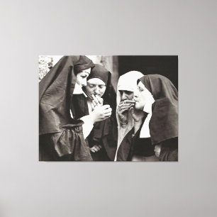 Nuns Canvas Afdruk