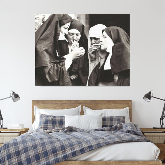 Nuns Canvas Afdruk (Insitu (Slaapkamer))