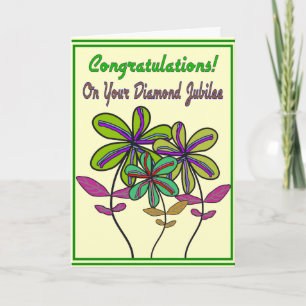 Nuns Diamond Jubilee 75ste dienstjaar Kaart