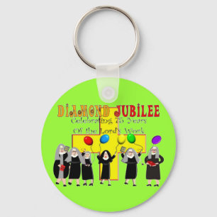 Nuns Diamond Jubilee 75ste dienstjaar Sleutelhanger
