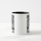 Nuns die voedsel serveren aan de patiënten op de mok (Midden)