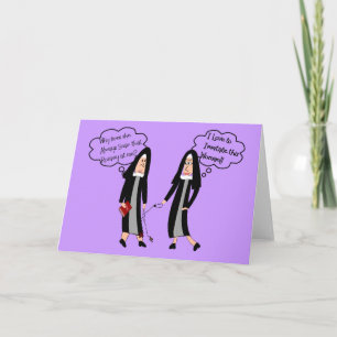 Nuns "Extreme Irritation" — Geschenken Kaart