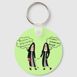 Nuns "Extreme Irritation" — Geschenken Sleutelhanger