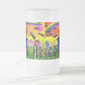 Nuns "Flying Nuns" Whimsical Art Matglas Bierpul (Center)