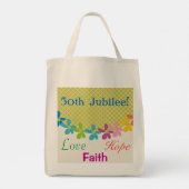 Nuns Golden 50th Jubilee 2 Canvas tas (Achterkant)