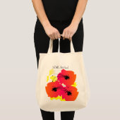 Nuns Golden 50th Jubilee Canvas tas Big Flowers (Voorkant (product))