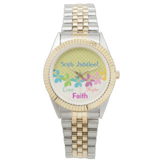 Nuns Golden 50th Jubilee Horloge