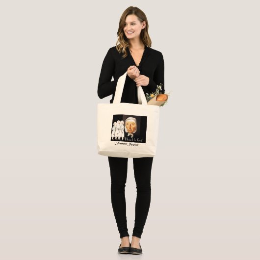 Nuns Golden en Silver Jubilee Gifts Grote Tote Bag (Voorkant (model))