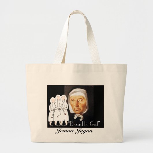 Nuns Golden en Silver Jubilee Gifts Grote Tote Bag (Voorkant)