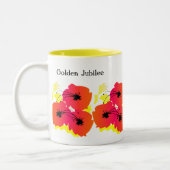 Nuns Golden Jubilee (50e) Tweekleurige Koffiemok (Links)