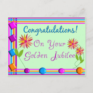 Nuns Golden Jubilee Gifts Briefkaart