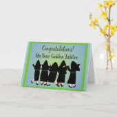 Nuns Golden Jubilee Gifts Kaart (Gele Bloem)