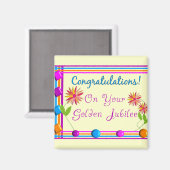 Nuns Golden Jubilee Gifts Magneet (Voorkant / Achterkant)