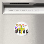 Nuns Golden Jubilee Gifts Magneet (Insitu (Vaatwasser))