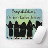 Nuns Golden Jubilee Gifts Muismat (Met muis)