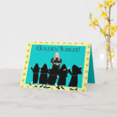 Nuns "Golden Jubilee" Kaarten en Canvas tassen (Gele Bloem)