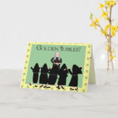 Nuns "Golden Jubilee" Kaarten en Canvas tassen (Gele Bloem)