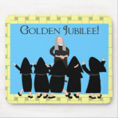 Nuns "Golden Jubilee" Kaarten en Canvas tassen Muismat (Voorkant)