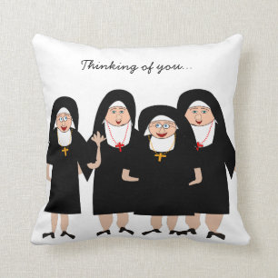 Nuns in Habits Kussen