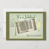 Nuns Jubilee-uitnodigingen Kaart (Voorkant)