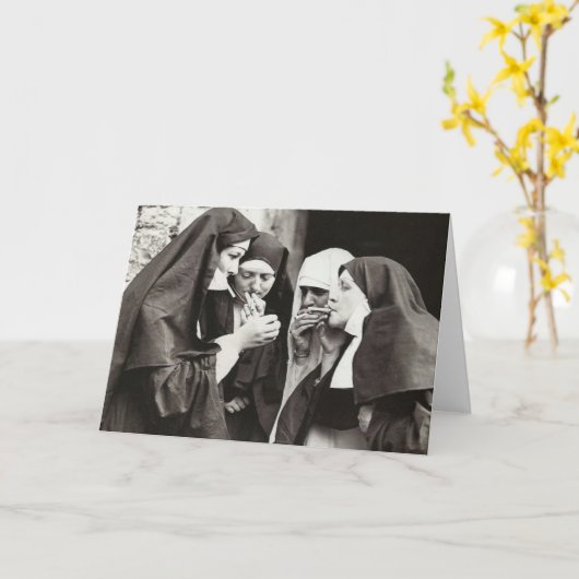 Nuns Kaart (Gele Bloem)