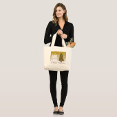 Nuns-kerstKaarten en Gifts-Artsy-design Grote Tote Bag (Voorkant (model))