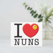 Nuns Love Briefkaart (Staand voorkant)