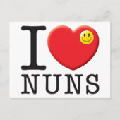 Nuns Love Briefkaart (Voorkant)