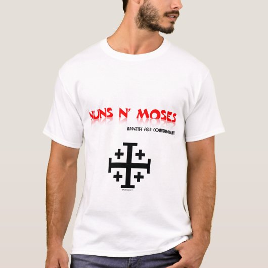 NUNS N' MOSES T-SHIRT (Voorkant)