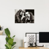 Nuns Roken Fotografie 19x13in Poster (Thuiskantoor)
