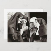 Nuns Roken  fotografie Briefkaart (Voorkant / Achterkant)