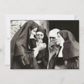 Nuns Roken  fotografie Kaart (Voorkant)