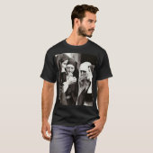 Nuns Roken fotografie T-shirt (Voorkant volledig)