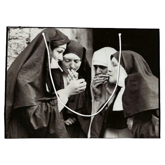 Nuns Roking foto Groot Cadeauzakje (Achterkant)