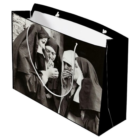 Nuns Roking foto Groot Cadeauzakje (Achterkant Gekanteld)