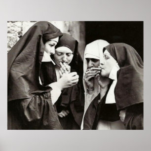 Nuns Roking  foto Poster