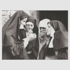 Nuns Roking  foto Tissuepapier