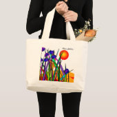 Nuns Silver 25th Jubilee Artsy Floral Canvas tas 2 (Voorkant (product))