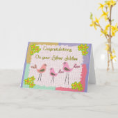 Nuns Silver Jubilee Gifts Kaart (Gele Bloem)