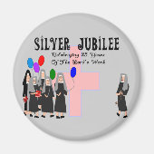 Nuns Silver Jubilee Gifts Magneet (Voorkant)
