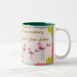 Nuns Silver Jubilee Gifts Tweekleurige Koffiemok