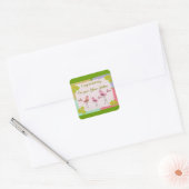 Nuns Silver Jubilee Gifts Vierkante Sticker (Envelop)