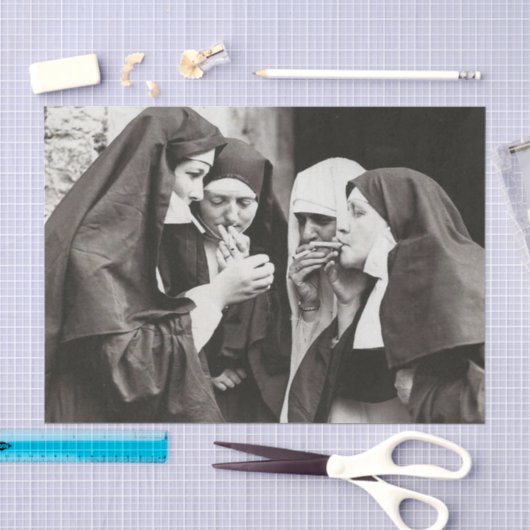 Nuns Tissuepapier (Craft)