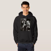 Nuns Vintage roken Foto Hoodie (Voorkant volledig)