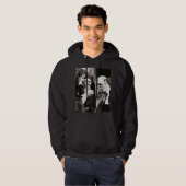Nuns Vintage roken Foto Hoodie (Voorkant volledig)