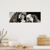 Nuns Vintage roken Foto Poster (Keuken)