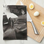 Nuns Vintage roken Foto Theedoek (Quarter Fold)